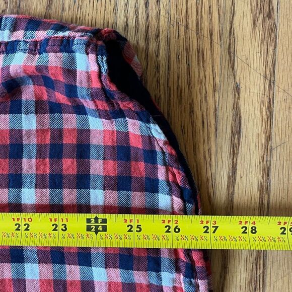 Chubbies The Inside Out Flip Reverse It Plaid & Palms Pearl Snap Shirt Mens Sz M - Picture 6 of 8